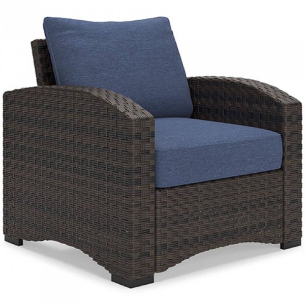 Windglow Outdoor Lounge Chair With Cushion