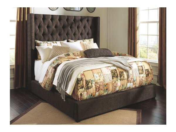 Norrister King Upholstered Headboard