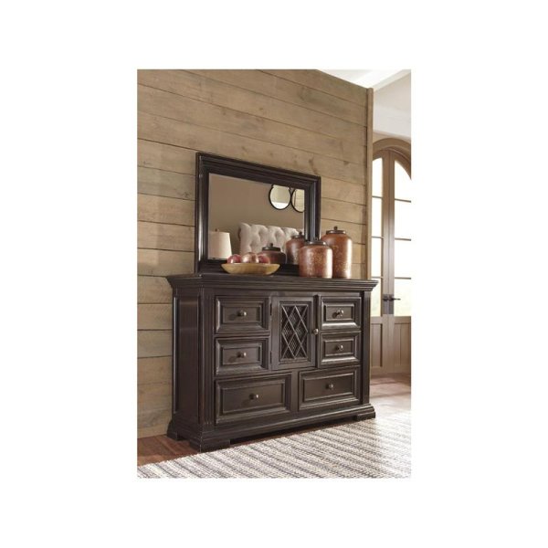 Willenburg - Dark Brown Bedroom Mirror
