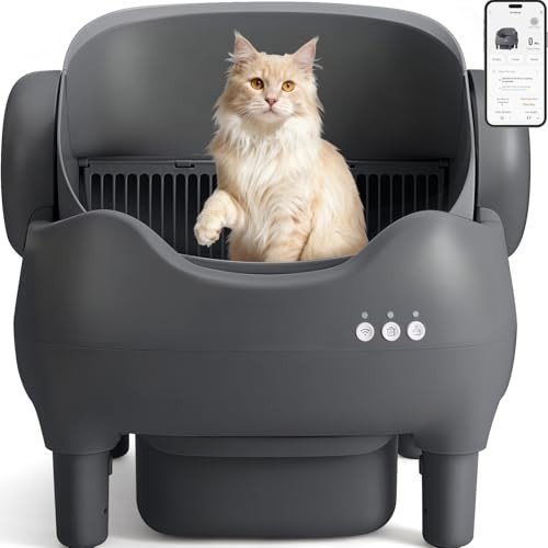 Self Cleaning Litter Box - Dark Grey