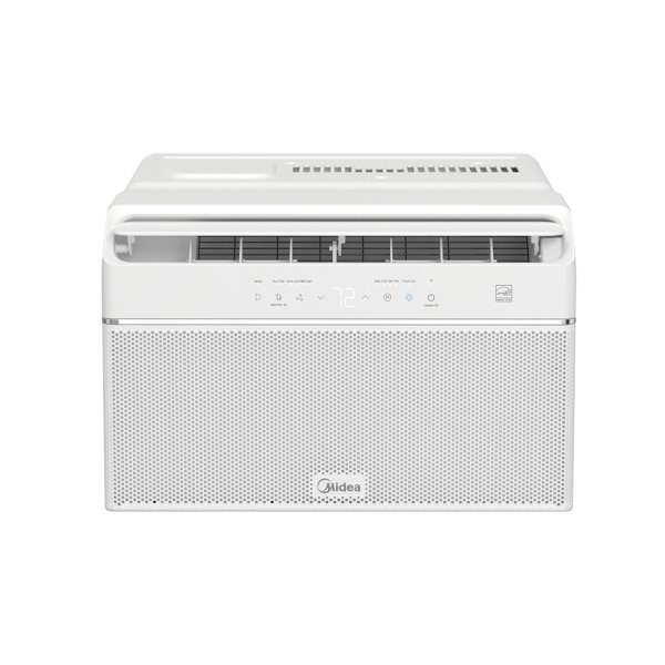 Midea 12,000 BTU DOE U-Shaped Smart Window Air Conditioner, for spaces up to 350 sq. ft. MAW12U2QWT
