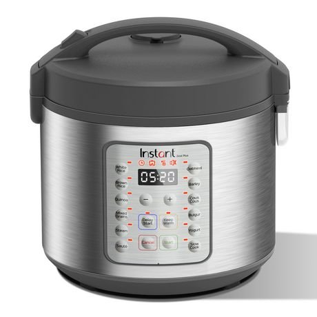 Instant Pot - Zest Plus 20 cup Rice and Grain Cooker (Stainless Steel/Silver) 140500201