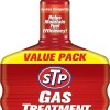 STP Gas Treatment Fuel System Cleaner 12oz x 2 (24oz Total) | Prevents Deposits