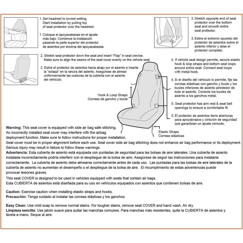 TrueTimber Kanati Camo Universal Front Seat Cover, 1-Pc.