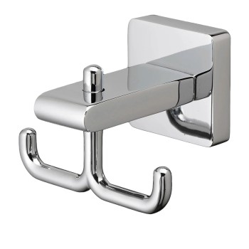 American Standard Contemporary Robe Hook Square Modern, Chrome
