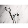 Handheld Shower Head 1.8 GPM 4.5" Wall Mount Chrome 3 Spray Blade Equiforce