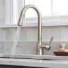 Moen Adler Spot Resist Stainless One-Handle High Arc Pulldown Kitchen Faucet with Power Clean