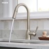 Moen Adler Spot Resist Stainless One-Handle High Arc Pulldown Kitchen Faucet with Power Clean