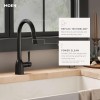 Moen Adler Spot Resist Stainless One-Handle High Arc Pulldown Kitchen Faucet with Power Clean