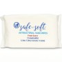 Case of 16 Packs Safe and Soft Antibacterial Hand Wipes - 72 Wipes Each