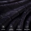 Bertte Throw Blanket, 330 GSM Super Soft Lightweight Luxury Fleece Blankets for Couch Sofa Bed Ultra Luxurious Warm and Cozy for All Seasons, 50"x 60", Black