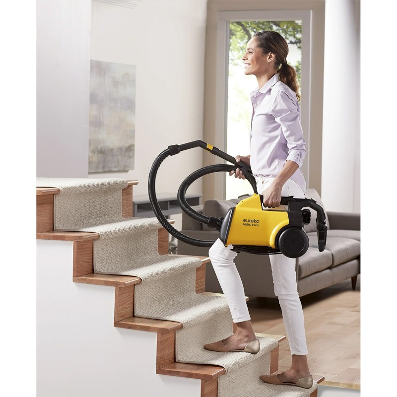 Eureka Mighty Mite Canister Vacuum Cleaner - 360 Hose Swivel