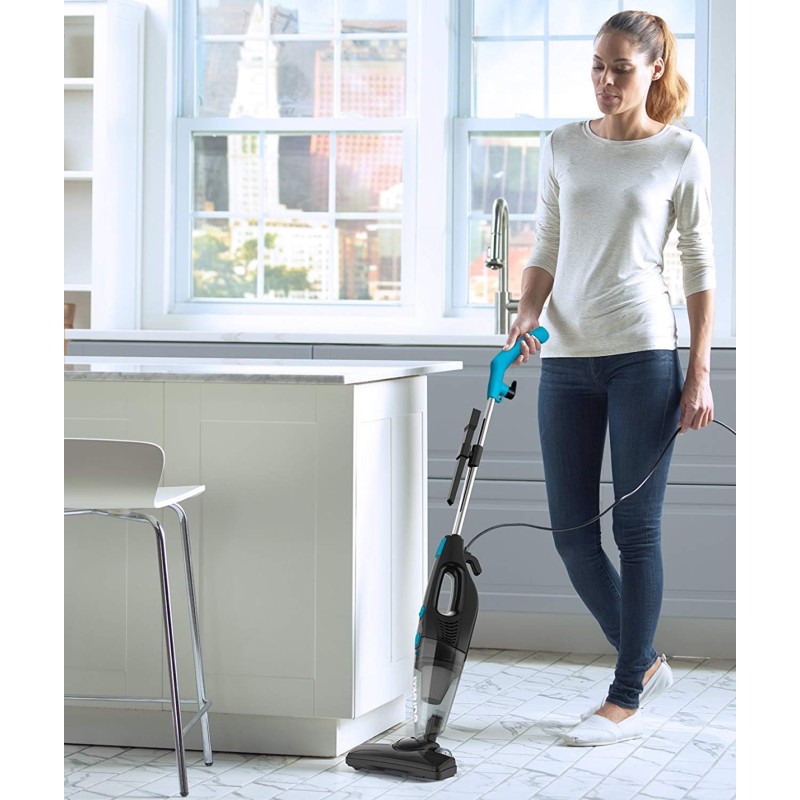 Eureka NES215A Blaze 3-in-1 Swivel Handheld & Stick Vacuum Cleaner, Blue