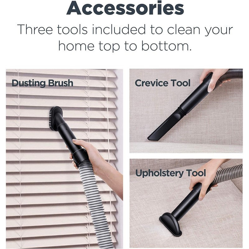 Eureka PowerSpeed Lightweight Upright Vacuum Cleaner for Carpet and Hard Floor, Powerful Bagless Upright Vacuum Cleaner for Home Pets, Blue