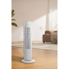 Mainstays 28" Tall, 3-Speed Oscillating Tower Fan, White