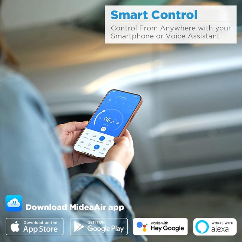 Midea Smartcool 8,200 BTU Portable Air Conditioner