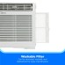 Midea 5,000 BTU Mechanical Window Air Conditioner, Covers up to 150 sq ft, Easy Installation, White