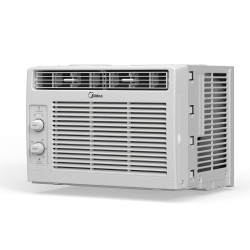 Midea 5,000 BTU Mechanical Window Air Conditioner, Covers up to 150 sq ft, Easy Installation, White