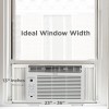 Midea 5,000 BTU Window Air Conditioner with Remote, 150 Sq. Ft., White