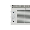 Midea 5,000 BTU Window Air Conditioner with Remote, 150 Sq. Ft., White