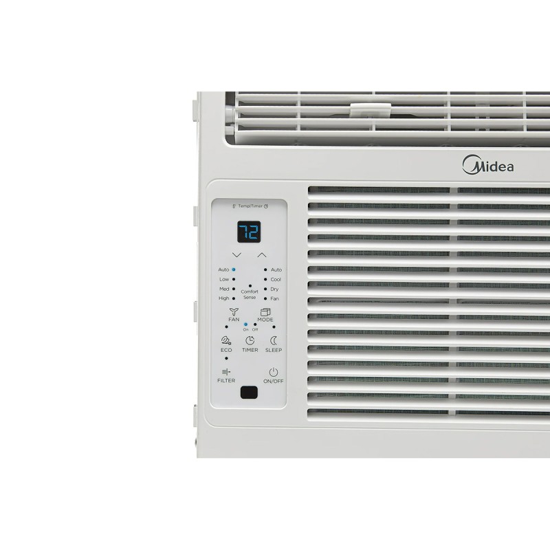 Midea 5,000 BTU Window Air Conditioner with Remote, 150 Sq. Ft., White