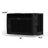 Midea 6,000 BTU 115V Window Air Conditioner with Comfort Sense Remote, up to 250 Sq. ft., Black