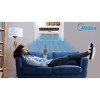 Midea 6,000 BTU 115V Window Air Conditioner with Comfort Sense Remote, up to 250 Sq. ft., Black
