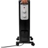 Pelonis 1,500-Watt Oil-Filled Radiant Electric Space Heater with Thermostat