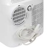 Toshiba 8,000 (DOE) BTU Portable Air Conditioner Cools 350 Sq. Ft. with Dehumidifier and Remote in White