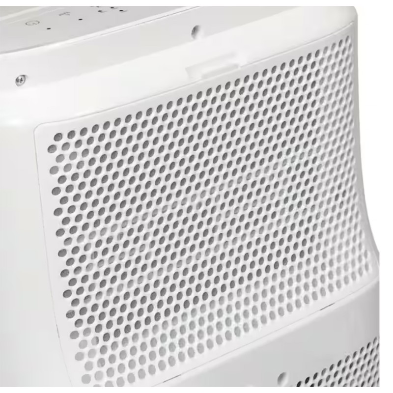 Toshiba 8,000 (DOE) BTU Portable Air Conditioner Cools 350 Sq. Ft. with Dehumidifier and Remote in White