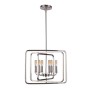 DSI Catherine 6-Light Chrome Pendant, dimmable