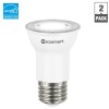 EcoSmart 35W LED Light Bulbs 2pk PAR16 Dimmable Flood Bright White | Long Life