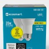 EcoSmart 35W LED Light Bulbs 2pk PAR16 Dimmable Flood Bright White | Long Life