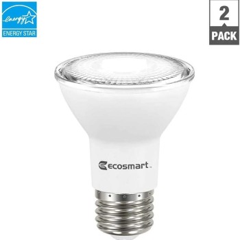 50-Watt Equivalent PAR20 Dimmable Energy Star LED Light Bulb Bright 2 pack