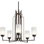 Kichler 44010 Harvey 5 Light 21-1/4" Wide Chandelier in Bronze