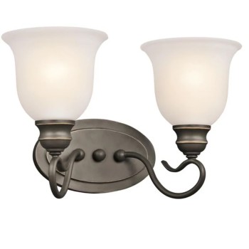 Kichler Lighting Tanglewood 14 Inch 2 Light Bath Vanity Light Tanglewood