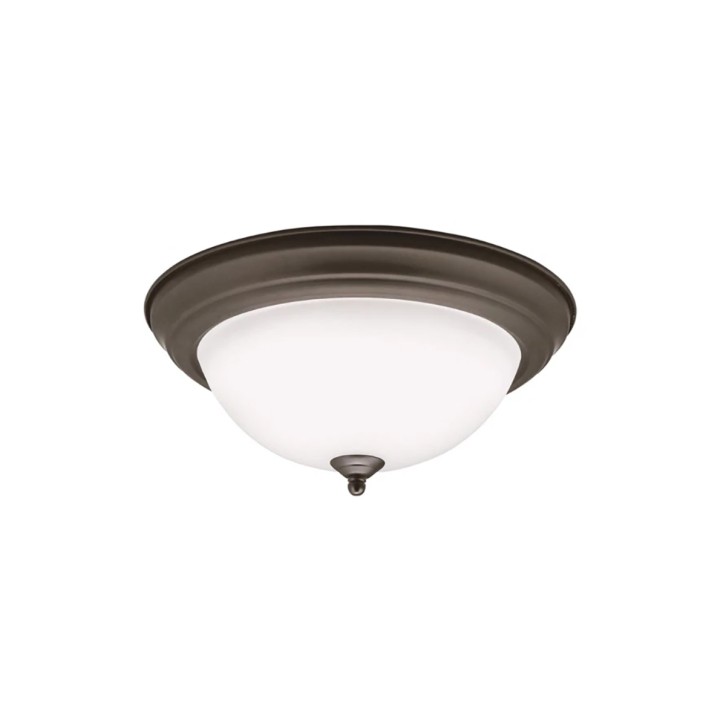 Kichler 8112OZLEDR Flush Mount Light In Olde Bronze