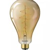 Philips 40Watt Equivalent A50 Dimmable Vintage Glass Edison 2000K LED Large Bulb
