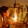 Philips 40Watt Equivalent A50 Dimmable Vintage Glass Edison 2000K LED Large Bulb