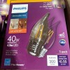 Philips 40 W Equivalent 300 Lumen B11 Soft White Dimmable LED Bulb - 3 Pack