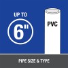 Oatey 32160, 8 OZ. PVC Blue Lava HOT Medium Bodied Cement-UP to 6" Diameter