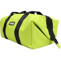 RYOBI Contractor Canvas Tool Bag Large Green Black Soft Side 903209044 RYOBI Contractor Canvas Tool Bag Large Green Black Soft Side 903209044