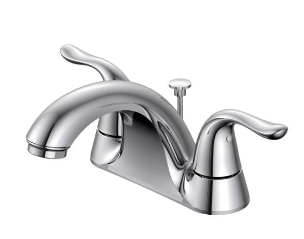 Proflo Double Handle Bathroom Sink Faucet - Chrome PFWSCM2M111