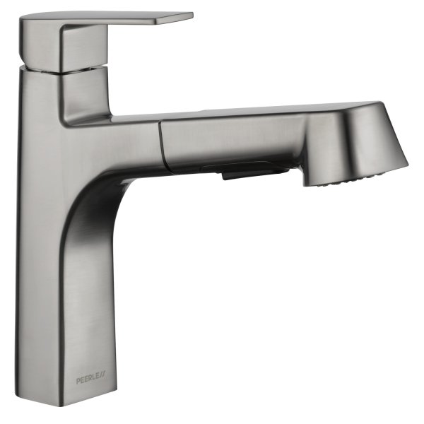 Peerless Xander 1.5 GPM Single Hole Pull Out Kitchen Faucet - Stainless P6919LF